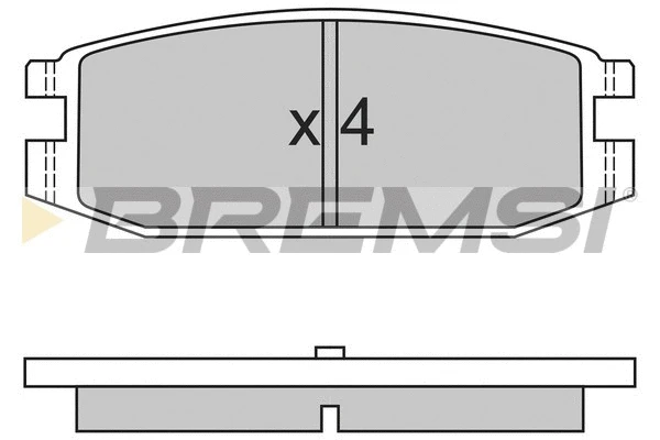 Brake Pad Set, disc brake (BP2331)