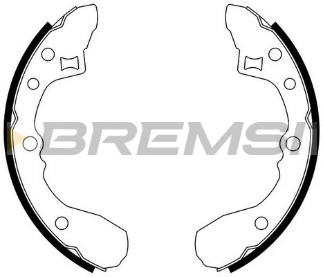 Brake Shoe Set (GF0773)
