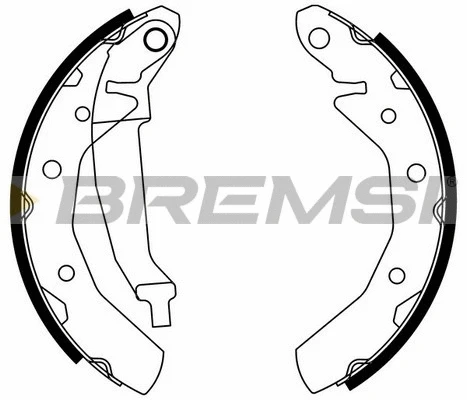 Brake Shoe Set (GF0630)