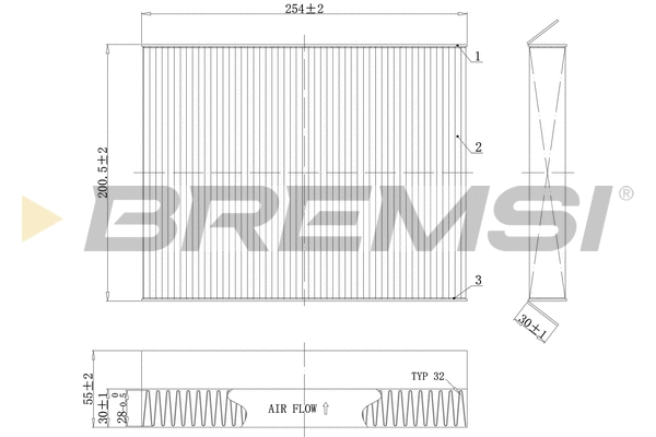 Filter, cabin air (FC0978C)