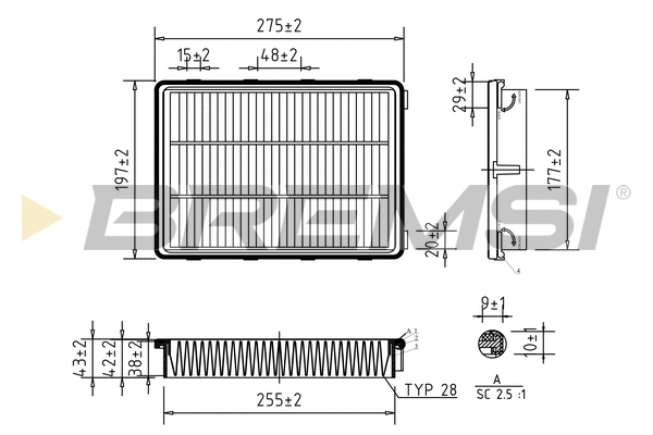 Air Filter (FA1078)