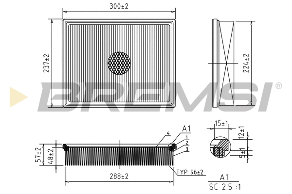 Air Filter (FA1224)