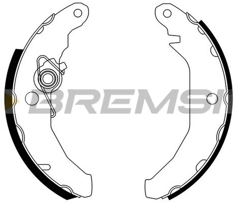 Brake Shoe Set (GF0216)