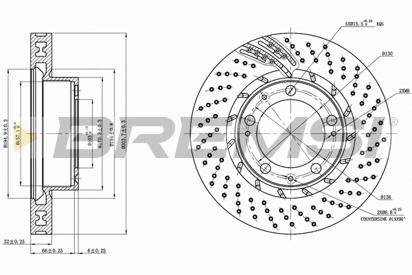 Brake Disc (CD7592VLS)