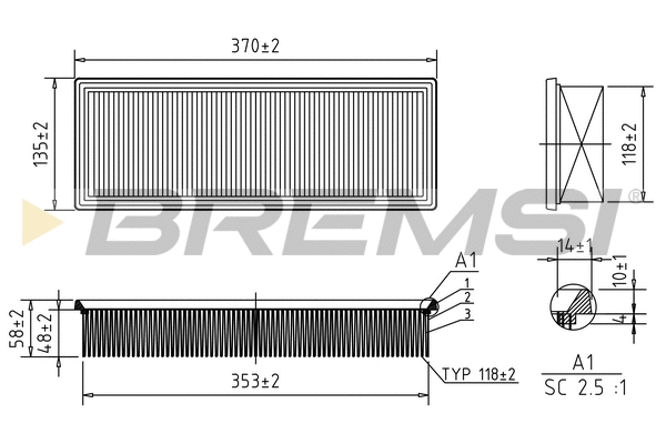 Air Filter (FA1265)