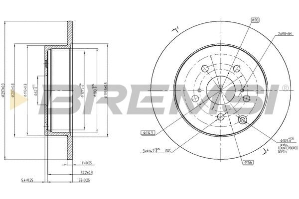 Brake Disc (CD7881S)