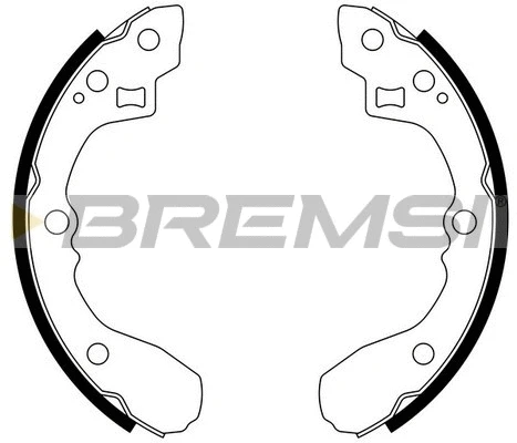 Brake Shoe Set (GF0762)