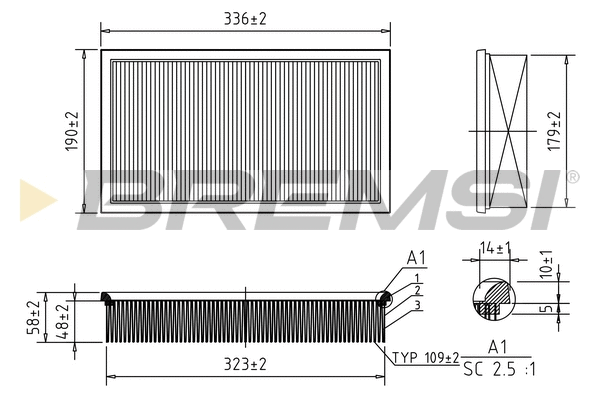 Air Filter (FA1370)