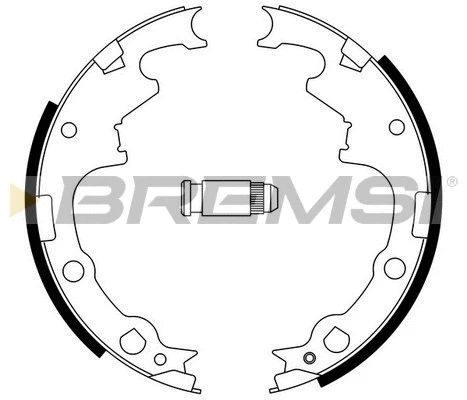 Brake Shoe Set (GF0424)