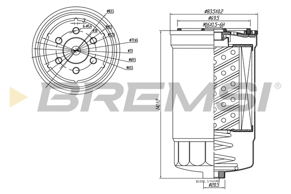 Fuel Filter (FE0827)