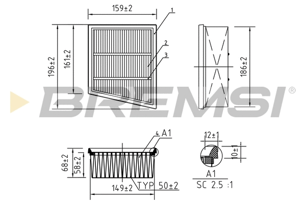 Air Filter (FA0205)