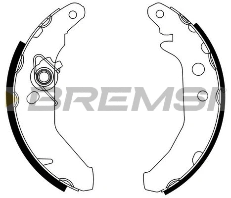 Brake Shoe Set (GF0225)