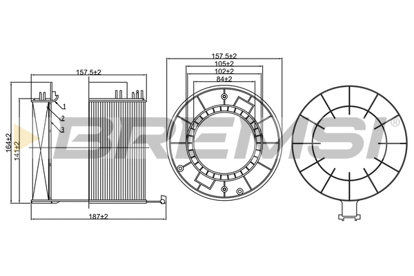 Air Filter (FA1268)