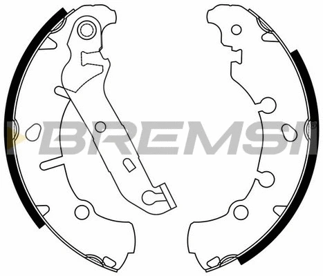 Brake Shoe Set (GF0243)