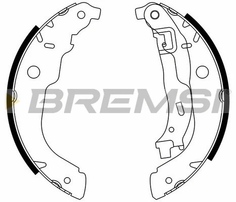 Brake Shoe Set (GF0389)