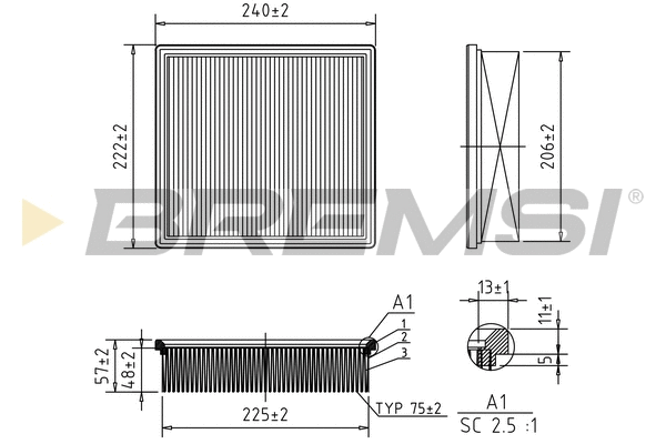 Air Filter (FA1647)