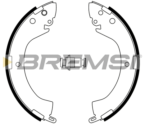 Brake Shoe Set (GF0813A)