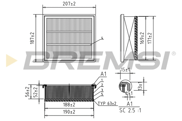 Air Filter (FA0212)