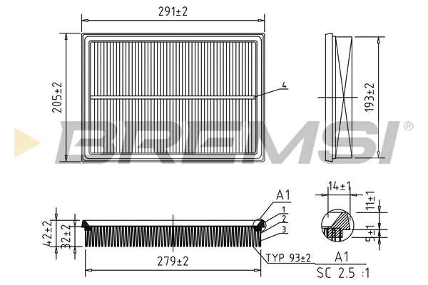 Air Filter (FA0125)