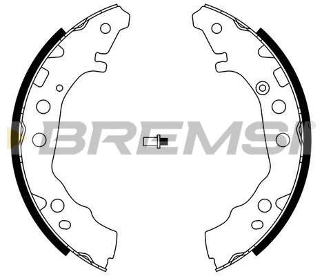 Brake Shoe Set (GF0985)