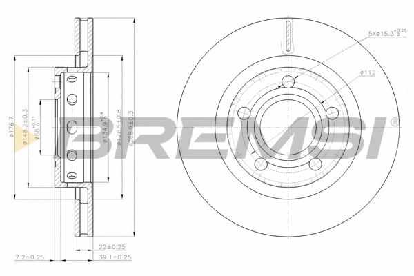 Brake Disc (CD7896V)