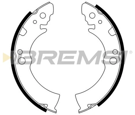Brake Shoe Set (GF0855)