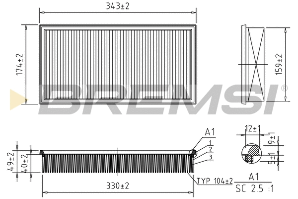 Air Filter (FA2148)