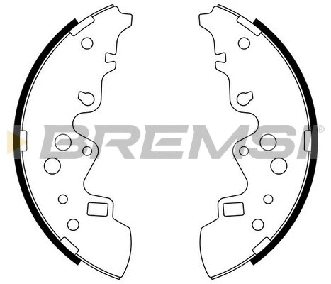 Brake Shoe Set (GF0799)