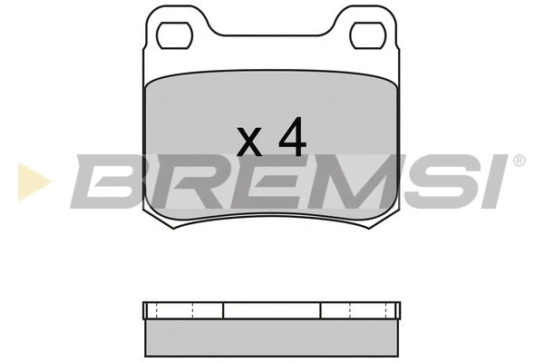 Brake Pad Set, disc brake (BP2227)
