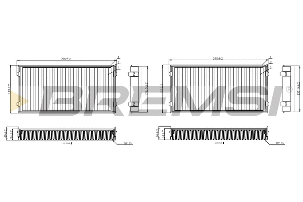 Filter, cabin air (FC0948C)