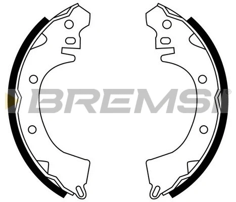 Brake Shoe Set (GF0815)