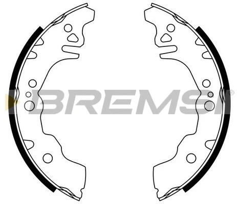 Brake Shoe Set (GF0674)