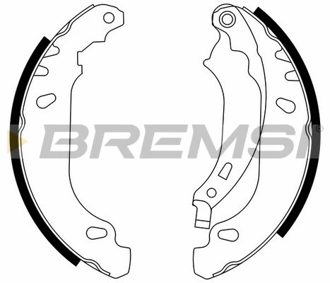 Brake Shoe Set (GF0408)