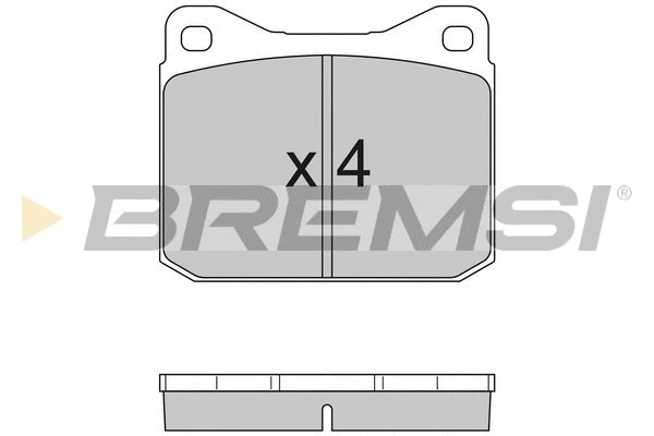 Brake Pad Set, disc brake (BP2097)