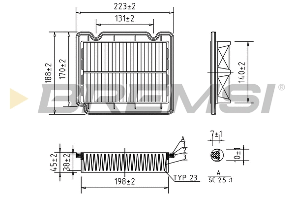 Air Filter (FA1072)