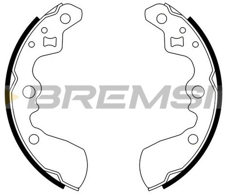 Brake Shoe Set (GF0911)