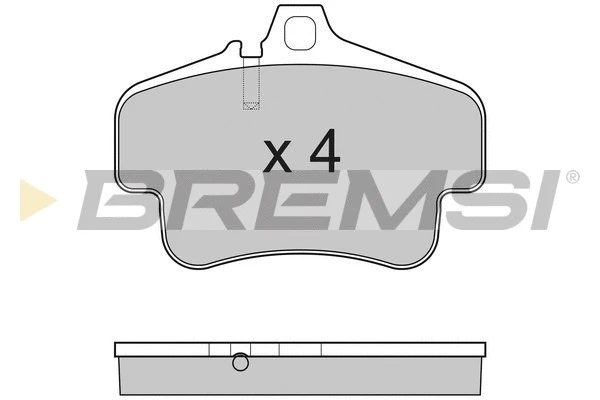 Brake Pad Set, disc brake (BP3180)