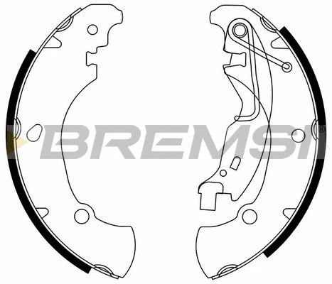 Brake Shoe Set (GF0152)