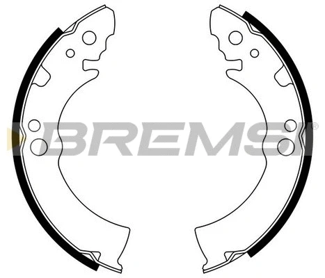 Brake Shoe Set (GF0004)