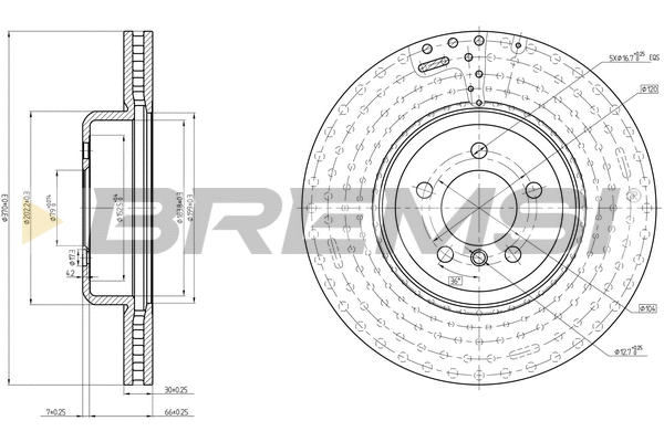 Brake Disc (CD8479V)