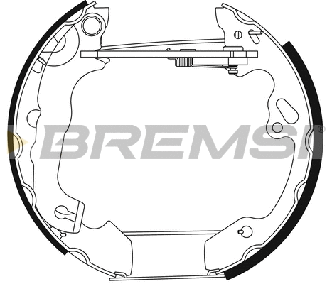 Brake Shoe Set (GK0298)
