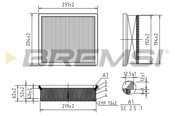 Air Filter (FA0598)