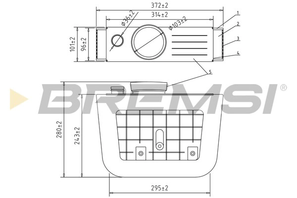 Air Filter (FA2400)