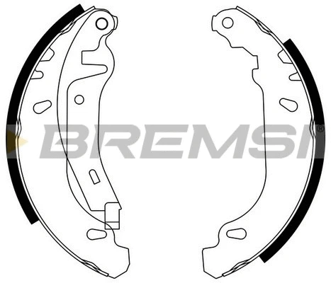 Brake Shoe Set (GF0105-2)