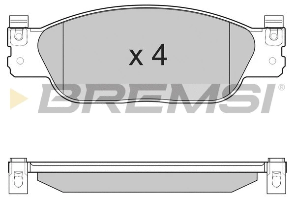 Brake Pad Set, disc brake (BP3224)