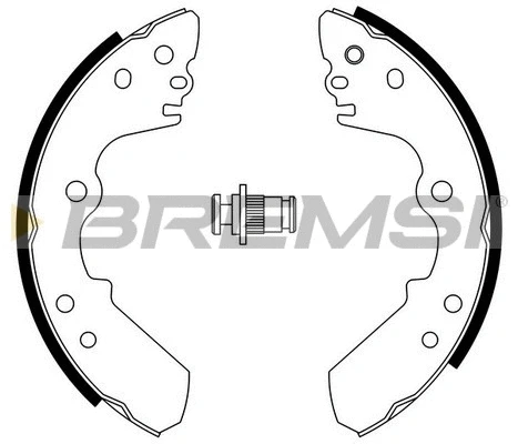 Brake Shoe Set (GF0750)
