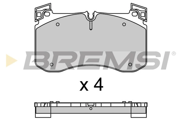 Brake Pad Set, disc brake (BP3932)
