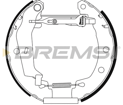Brake Shoe Set (GK0189)
