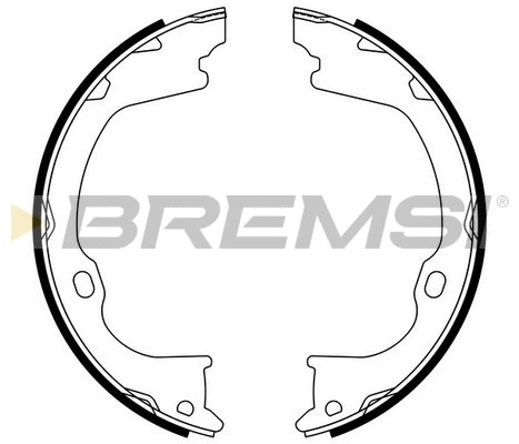 Brake Shoe Set, parking brake (GF4986)