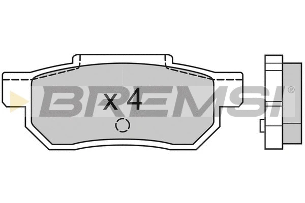Brake Pad Set, disc brake (BP2351)